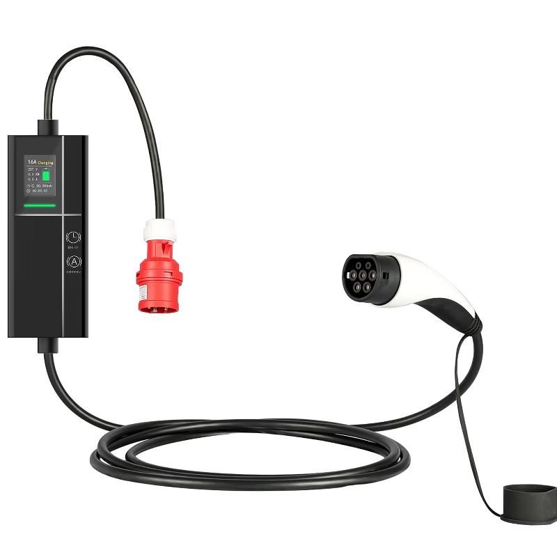 Type 2 Portable Ev Charger 11Kw Cee - 2026 شاحن سيارات كهربائية محمول 16A