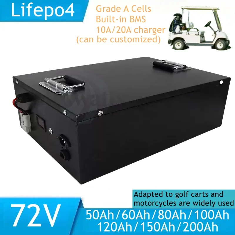 Lifepo4 72V 100Ah Battery Pack Ev - حزمة بطارية Lifepo4 72 فولت مع