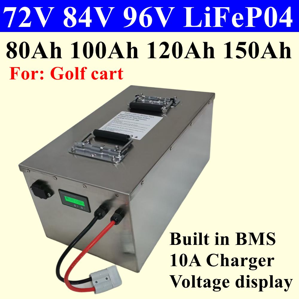 Lifepo4 72V 100Ah Battery Pack Ev - بطارية ليثيوم فوسفات الحديد 24S 72V