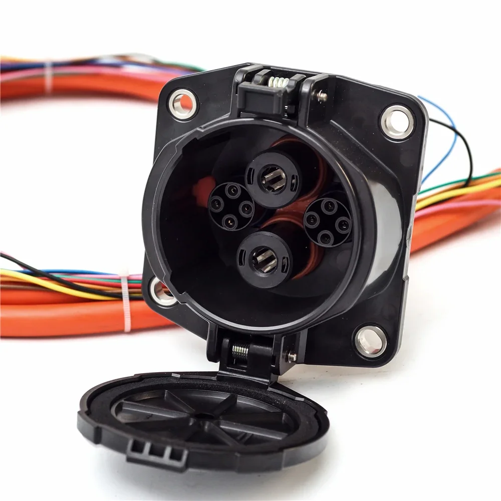 Chademo Inlet Socket 125A Ev - CHAdeMO المقبس مدخل 125A سريع كابل