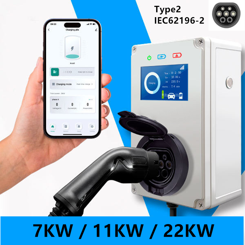 Ev Charger Type 2 22Kw 32A 3 Phase - شاحن سيارات كهربائية من النوع 2
