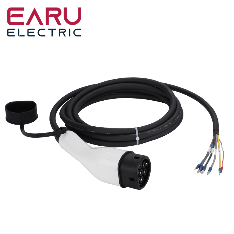Ev Charger Type 2 22Kw 32A 3 Phase - قابس شاحن سيارات كهربائي مع كابل