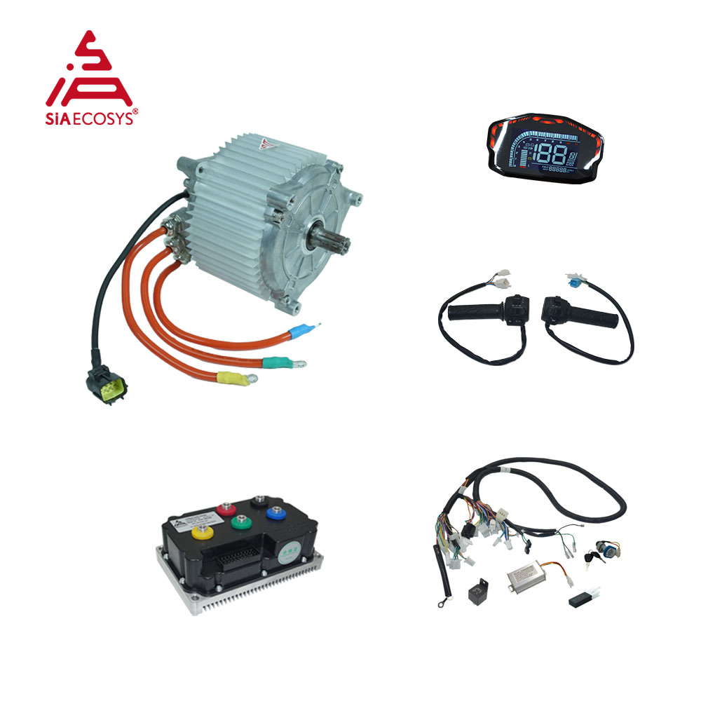 Mid Drive Motor Kit 72V 5000W - طقم تحويل محرك وسطي SIASZD142A-67 بقوة