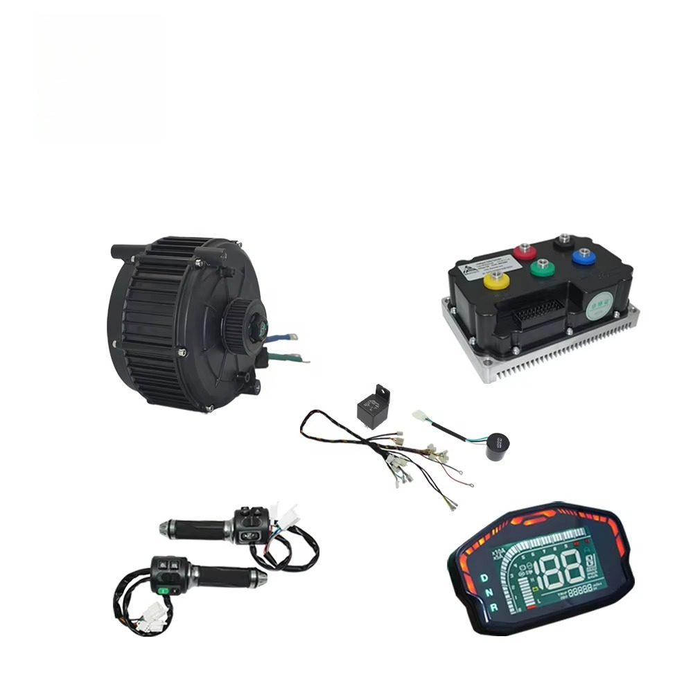 Mid Drive Motor Kit 72V 5000W - الأكثر مبيعا: QS165 V2 35H 5000W