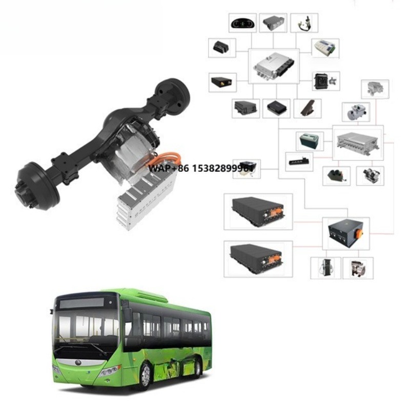 Ev Electric Motor Conversion Kit Car - محور دفع كهربائي بقوة 123 كيلوواط