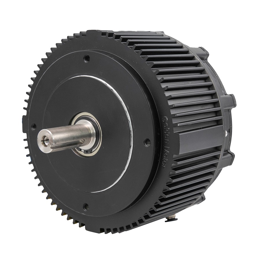 Mid Drive Motor Kit 72V 5000W - محرك كهربائي ذهبي اللون من جولدن