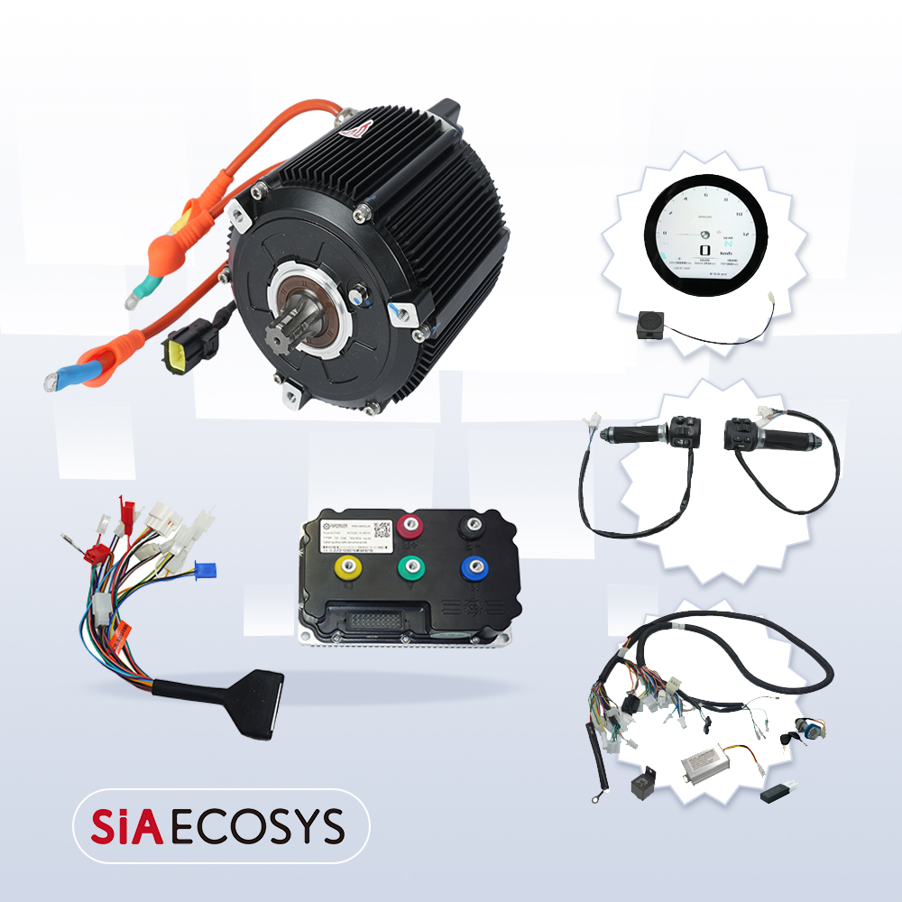 Mid Drive Motor Kit 72V 5000W - مجموعة محركات كهربائية SiAECOSYS 5000W D133A-65