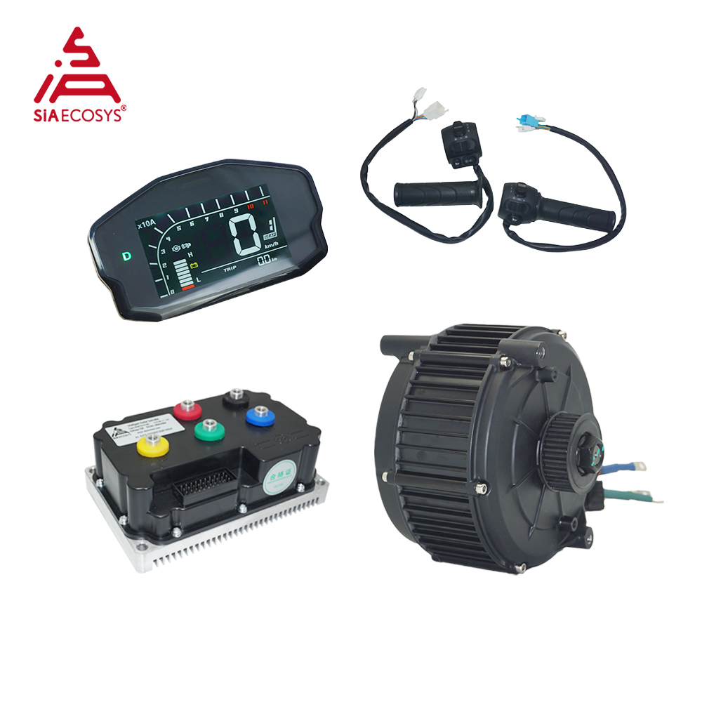 SiAECOSYS QSMOTOR QS165 V2 35H - مراجعة Mid Drive Motor Kit 72V 5000W وسعره