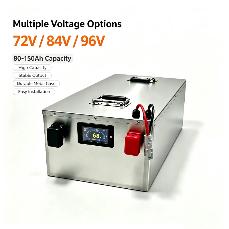 حزمة بطارية LIFEPO4 مع نظام إد - مراجعة Lifepo4 72V 100Ah Battery Pack Ev وسعره