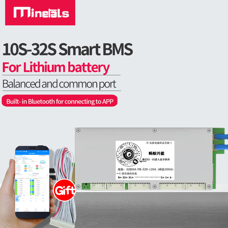 10S-32S ANT Smart BMS 250A 200 - مراجعة Smart Bms 24S 200A Bluetooth Lifepo4 وسعره