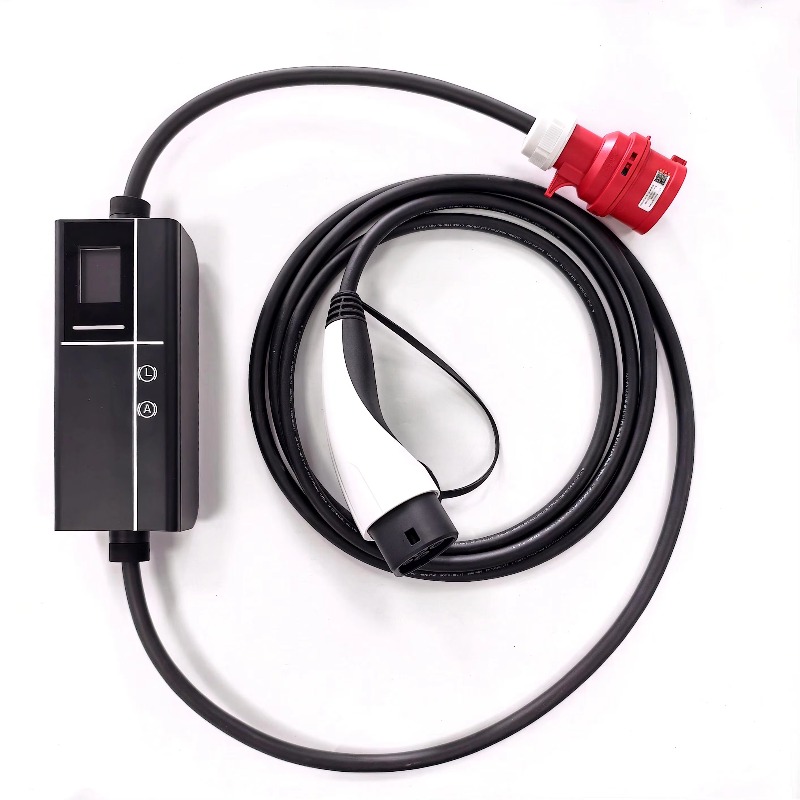 2026 شاحن سيارات كهربائية محمو - مراجعة Type 2 Portable Ev Charger 11Kw Cee وسعره