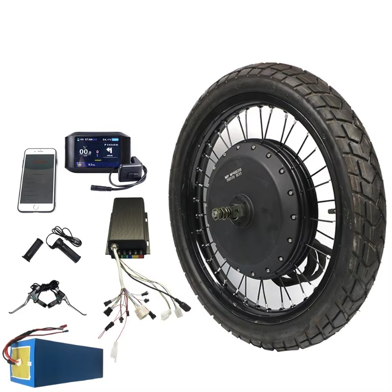 طقم تحويل دراجة نارية كهربائية - مراجعة Qs Motor 273 8000W Hub Motor وسعره