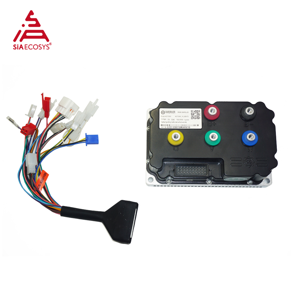مجموعة محرك SiAECOSYS D133A-65 - مراجعة Mid Drive Motor Kit 72V 5000W وسعره