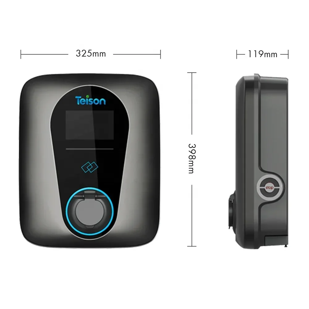 Teison 7kw 32A AC Wallbox Char - مراجعة J1772 Evse 32A Level 2 Charger وسعره