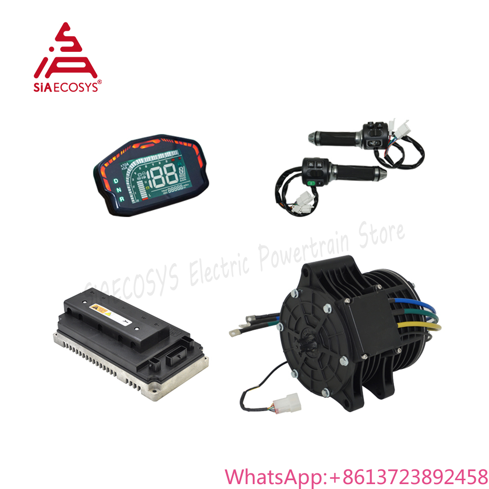 QSMotor 3000 واط محرك كهربائي  - مراجعة Mid Drive Motor Kit 72V 5000W وسعره