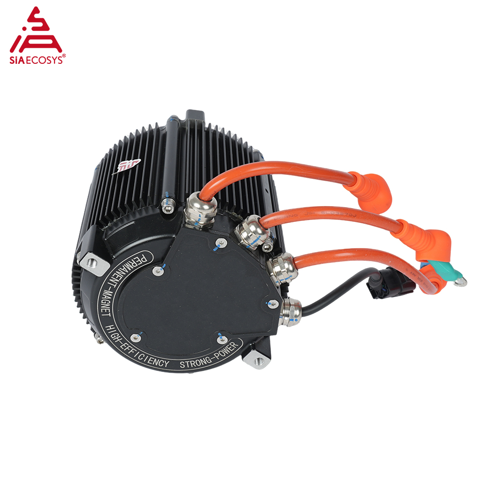 مجموعة محرك SiAECOSYS D133A-65 - مراجعة Mid Drive Motor Kit 72V 5000W وسعره