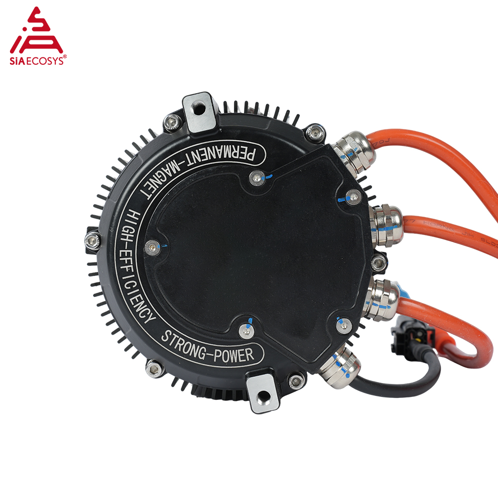 مجموعة محرك SiAECOSYS D133A-65 - مراجعة Mid Drive Motor Kit 72V 5000W وسعره