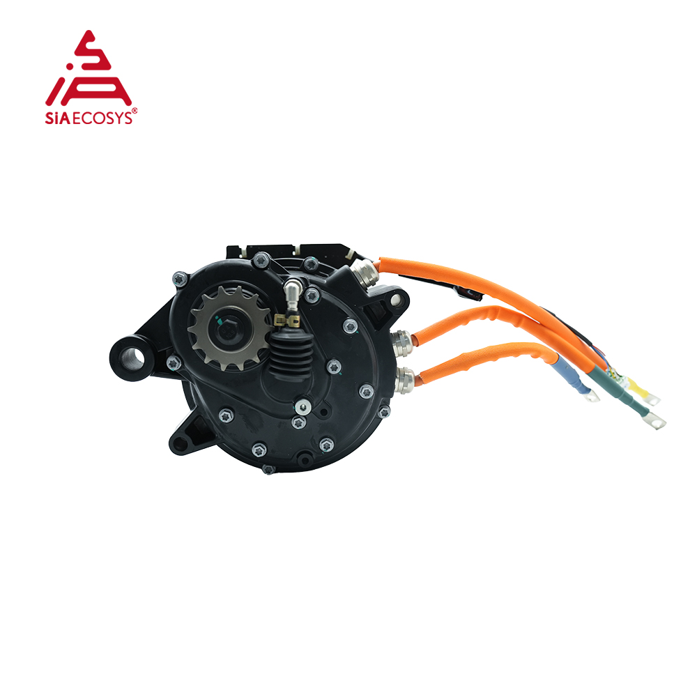 QSMOTOR J155A-36 5000W 72V طقم - مراجعة Mid Drive Motor Kit 72V 5000W وسعره
