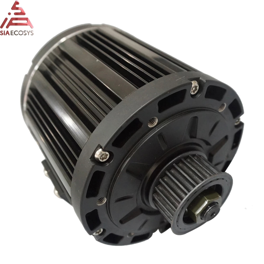 QS138 محرك متوسط المحرك QSMOTO - مراجعة Mid Drive Motor Kit 72V 5000W وسعره
