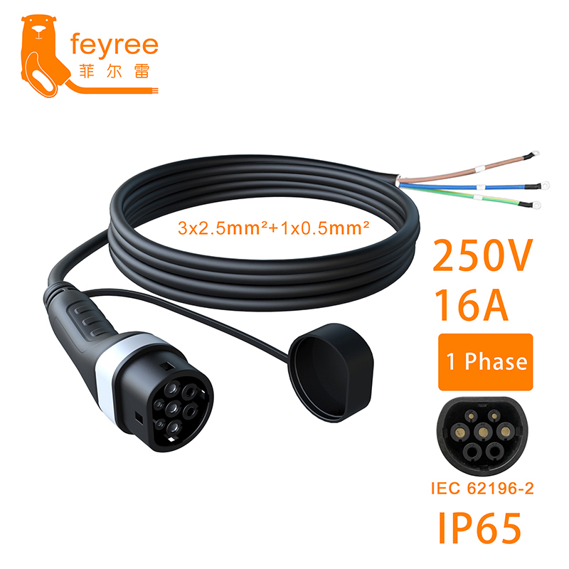 شاحن سيارات كهربائية Feyree ثل - مراجعة Ev Charger Type 2 22Kw 32A 3 Phase وسعره