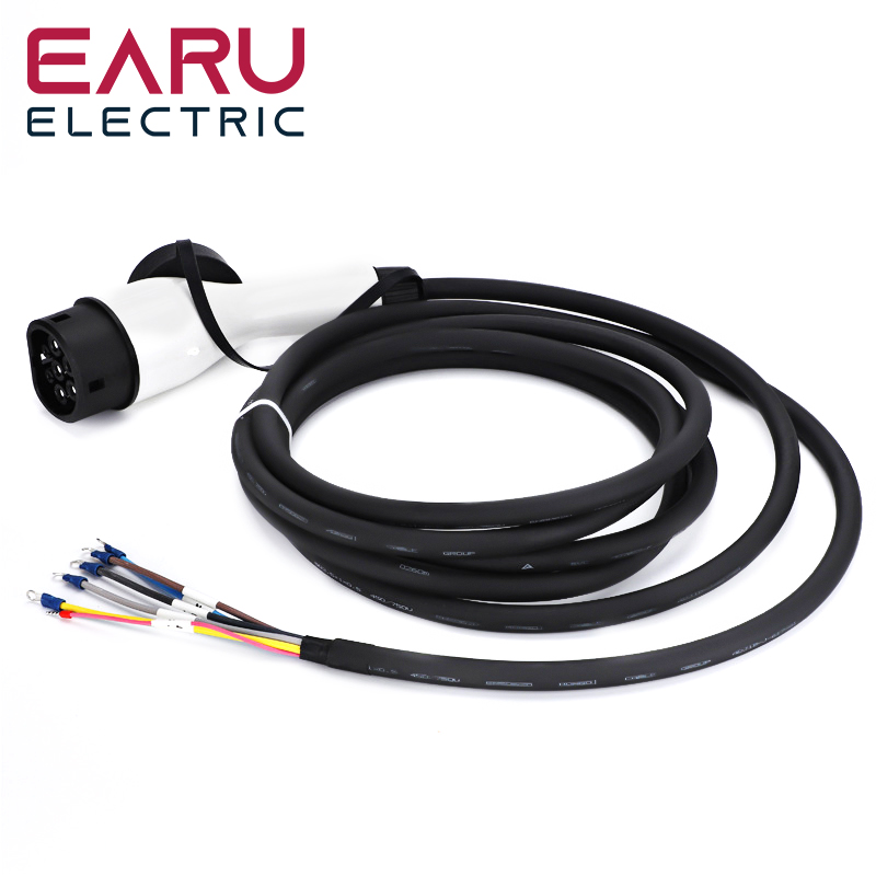 قابس شاحن سيارات كهربائي مع كا - مراجعة Ev Charger Type 2 22Kw 32A 3 Phase وسعره
