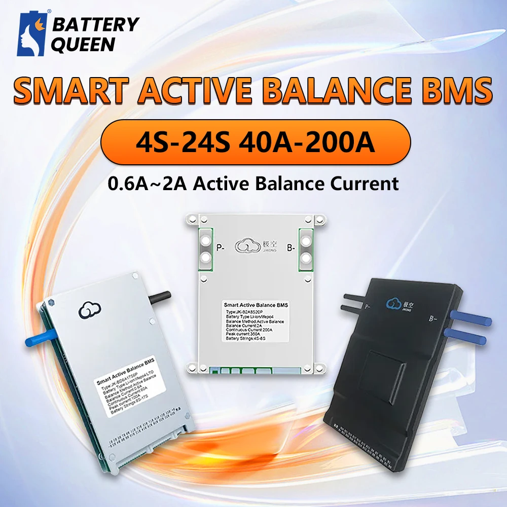JK Smart BMS 2A Active Balance - مراجعة Smart Bms 24S 200A Bluetooth Lifepo4 وسعره