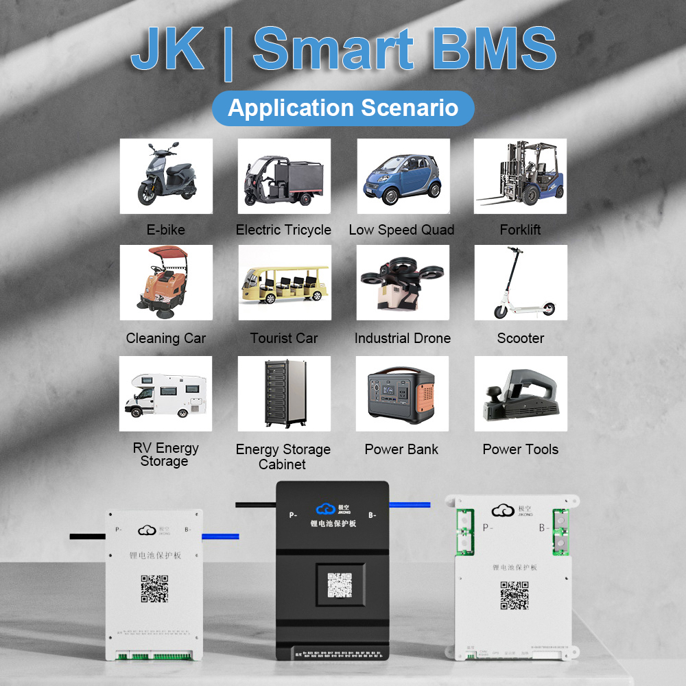 نظام إدارة البطارية الذكي JK 4 - مراجعة Smart Bms 24S 200A Bluetooth Lifepo4 وسعره