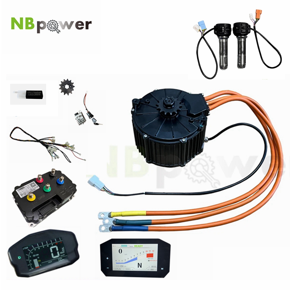 محرك QSMotor 50H 10000W QS165  - مراجعة Fardriver Nd72850 Controller وسعره