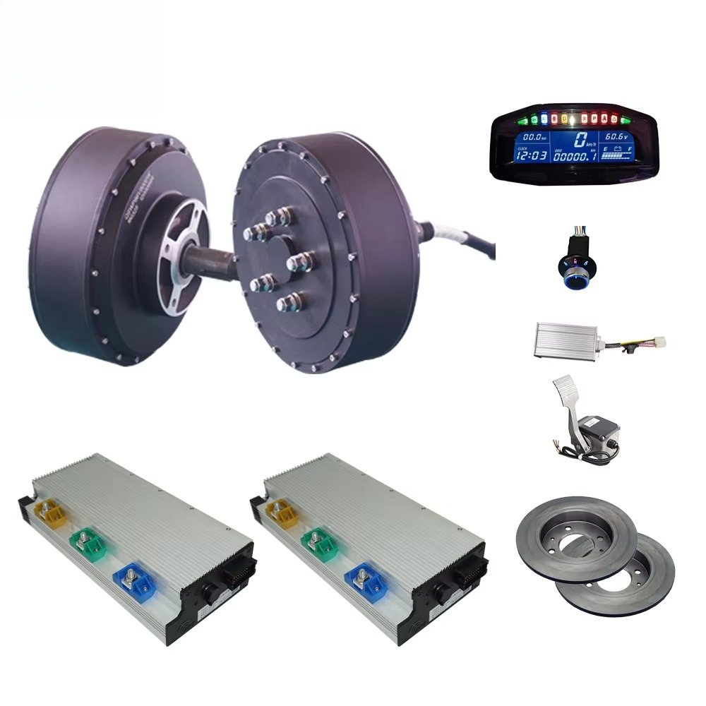 QS Motor 8000W 273 Dual 2WD 96 - مراجعة Qs Motor 273 8000W Hub Motor وسعره