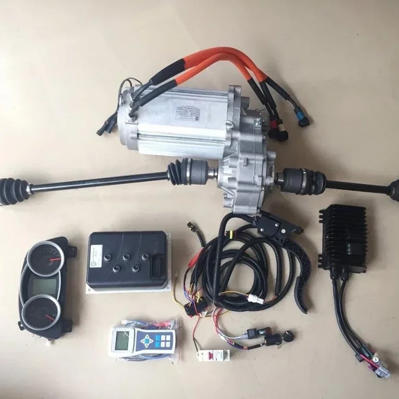 محرك جر كهربائي 96 فولت 10 كيل - مراجعة Ev Electric Motor Conversion Kit Car وسعره