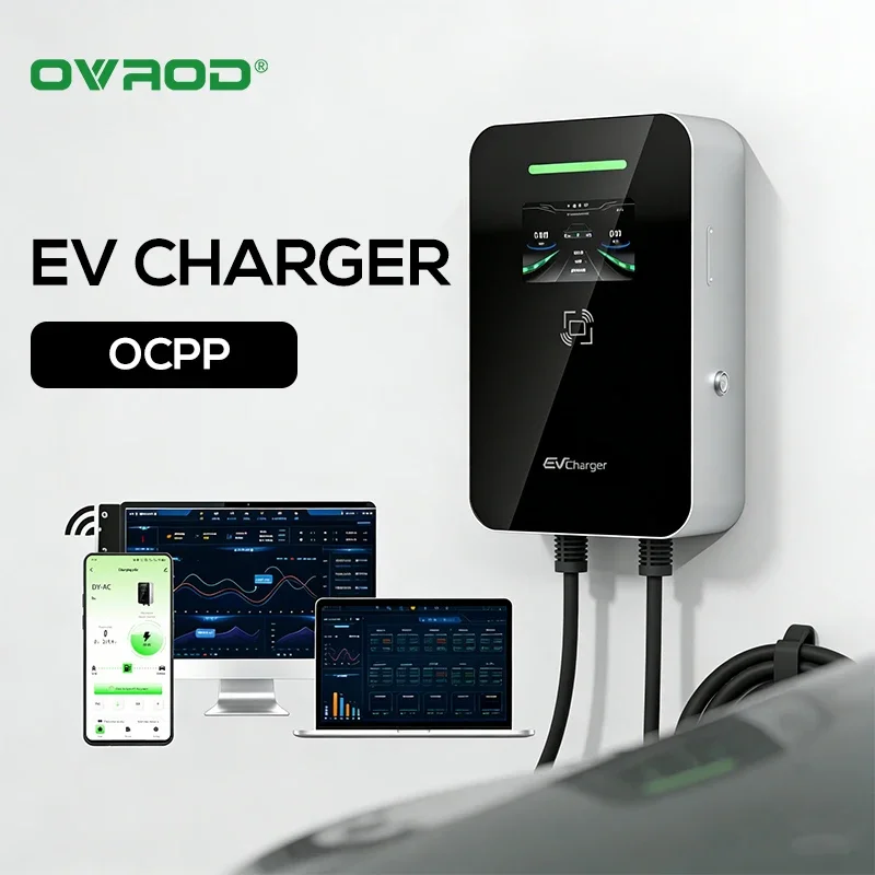 محطة شحن سيارات كهربائية سريعة - مراجعة Ev Charger Type 2 22Kw 32A 3 Phase وسعره