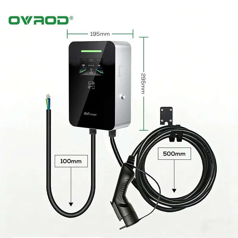 محطة شحن سيارات كهربائية سريعة - مراجعة Ev Charger Type 2 22Kw 32A 3 Phase وسعره