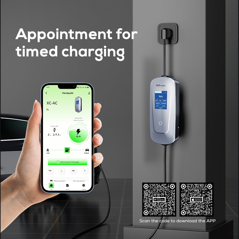 شاحن سيارة كهربائية محمول Ovro - مراجعة Type 2 Portable Ev Charger 11Kw Cee وسعره