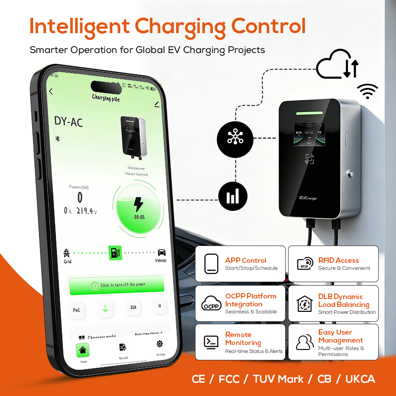 شاحن Lifl الذكي للسيارات الكهر - مراجعة Ev Charger Type 2 22Kw 32A 3 Phase وسعره