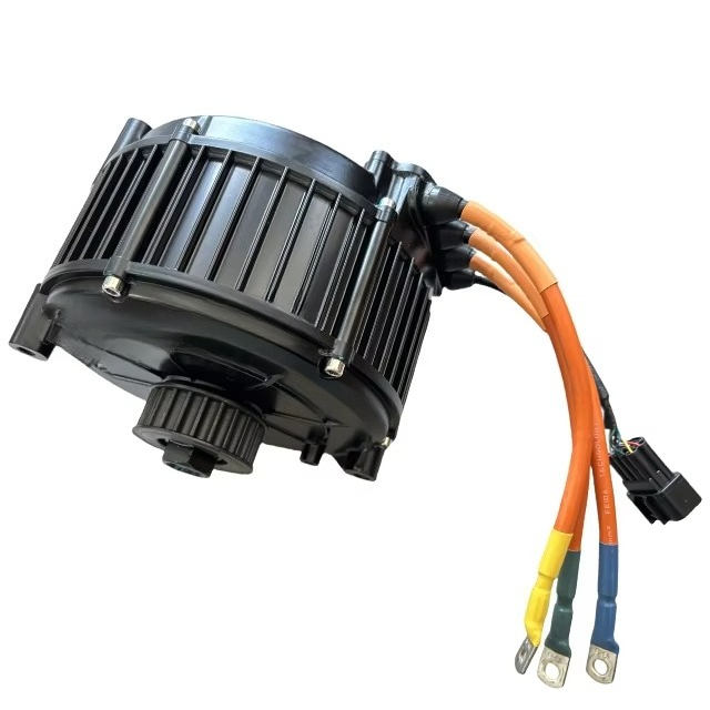 محرك 165 مركزي التركيب بقوة 50 - مراجعة Mid Drive Motor Kit 72V 5000W وسعره