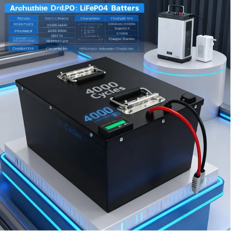 حزمة بطارية LIFEPO4 مع BMS 72V - مراجعة Lifepo4 72V 100Ah Battery Pack Ev وسعره