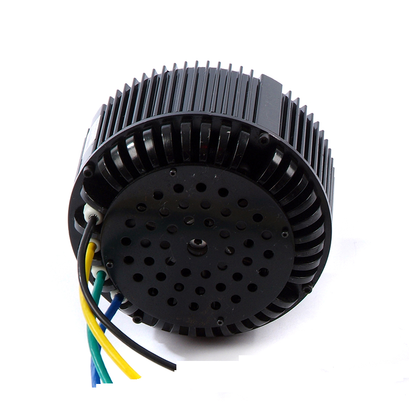 محرك كهربائي ذهبي اللون من جول - مراجعة Mid Drive Motor Kit 72V 5000W وسعره