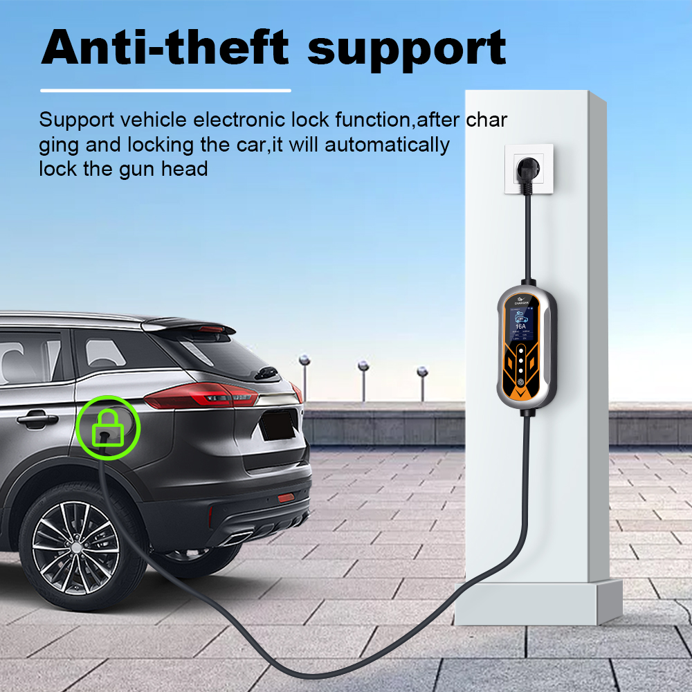 ADPOW المحمولة 32A Type2 شواحن - مراجعة Ev Charger Type 2 22Kw 32A 3 Phase وسعره